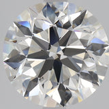 3 Carat Round Cut Natural Diamond - H VVS1 - 3.0ct - EX Cut Grade