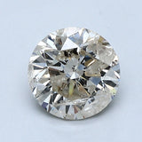 1 Carat Round - Natural Diamond - 1.24 - J - I2 - VG - EX - VG