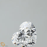 2 Carat Heart - Natural Diamond - 2.01 - D - SI1 - EX - EX - EX