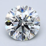 4 Carat  Round - Natural Diamond - 4.01 - G - VS2 - EX - EX - EX