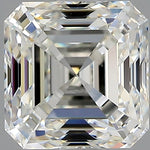 2 Carat Asscher Cut Natural Diamond - H VS1 - 2.01ct - VG Cut Grade