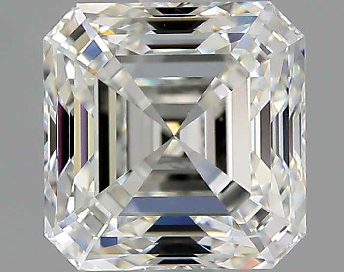 2 Carat Asscher Cut Natural Diamond - H VS1 - 2.01ct - VG Cut Grade