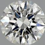 1/2 Carat Round Cut Natural Diamond - H VVS1 - 0.57ct - EX Cut Grade
