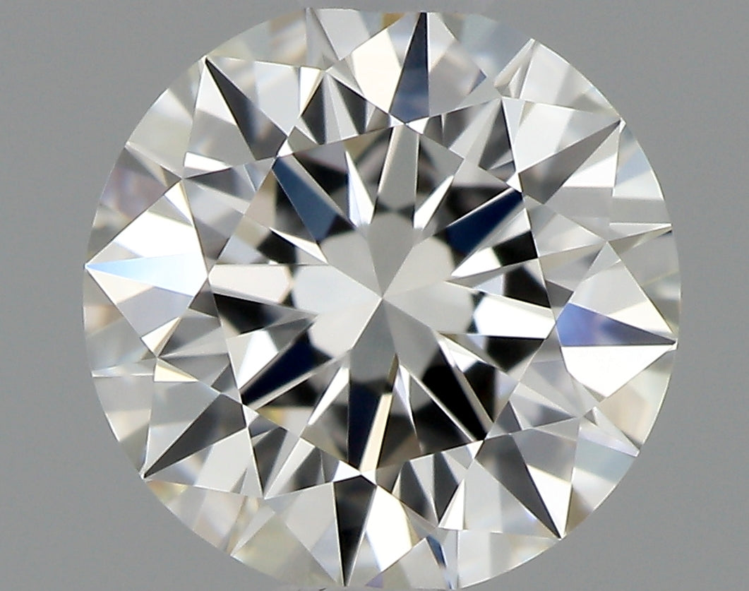 1/2 Carat Round Cut Natural Diamond - H VVS1 - 0.57ct - EX Cut Grade
