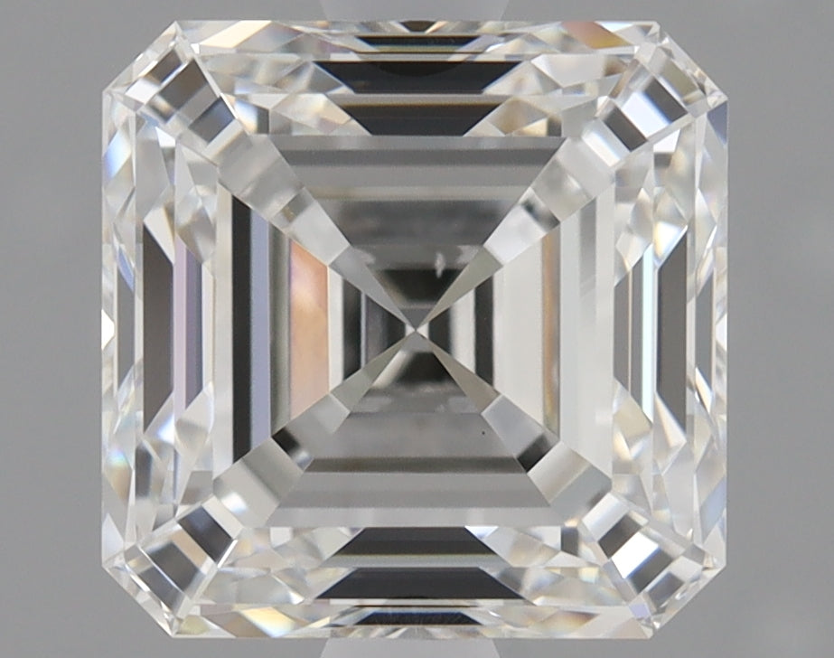 2 Carat Asscher Cut Natural Diamond - G VS1 - 1.8ct - VG Cut Grade