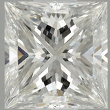 1/2 Carat Princess Cut Natural Diamond - H VVS1 - 0.45ct - EX Cut Grade