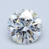 2.5 Carat Round - Natural Diamond - 2.51 - E - SI2 - EX - EX - EX