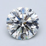 1.5 Carat Round - Natural Diamond - 1.74 - F - SI1 - EX - EX - EX