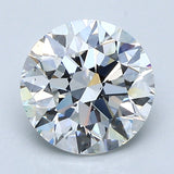 1.5 Carat Natural Diamond - Round - 1.75 - F - VS2