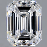 2 Carat Emerald - Natural Diamond - 2.02 - D - VS2 - VG - EX - VG