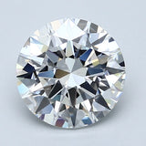 2 Carat Round - Natural Diamond - 1.9 - E - SI1 - EX - EX - EX