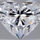 2 Carat Heart Shape Cut Natural Diamond - D VS2 - 1.8ct - EX Cut Grade