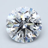 2 Carat Natural Diamond - Round - 2.03 - D - VS1