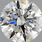 1 Carat Round Cut Natural Diamond - H VVS2 - 0.93ct - EX Cut Grade