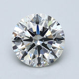 1.5 Carat Round - Natural Diamond - 1.47 - H - VS1 - EX - EX - EX