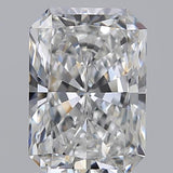1 Carat Radiant - Natural Diamond - 1.29 - F - VVS2 - VG - EX - EX