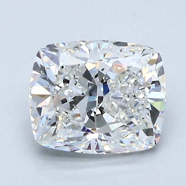 1.5 Carat Cushion Cut Natural Diamond - F VS2 - 1.5ct - VG Cut Grade