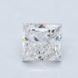 1 Carat PRINCESS - Natural Diamond - 0.9 - E - VS2 - VG - EX - EX