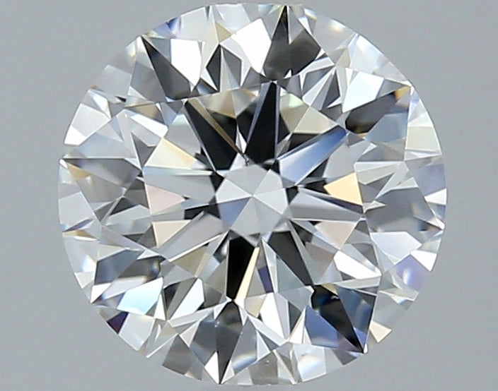 2 Carat Round Cut Natural Diamond - E VS1 - 2.03ct - EX Cut Grade