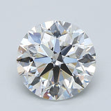 3 Carat Round - Natural Diamond - 3.01 - H - VS2 - EX - EX - EX