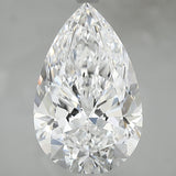 4 Carat Pear - Natural Diamond - 4.02 - D - SI1 - VG - EX - EX