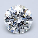 2 Carat Natural Diamond - Round - 2.02 - F - VS1