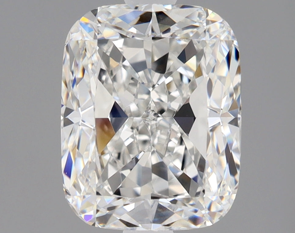 2 Carat Cushion Cut Natural Diamond - F VS1 - 2.02ct - VG Cut Grade