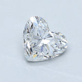 1 Carat Heart - Natural Diamond - 1.39 - D - SI1 - EX - EX