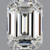 1.5 Carat Emerald - Natural Diamond - 1.54 - F - VVS2 - EX - EX