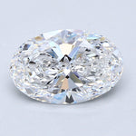2 Carat Oval Cut Natural Diamond - D VS1 - 2.01ct - EX Cut Grade