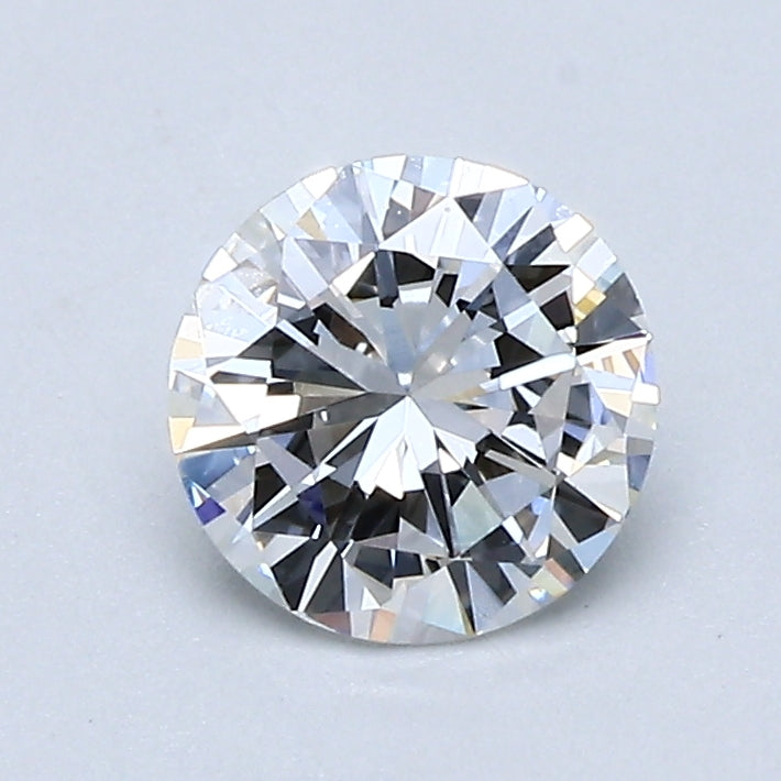 3/4 Carat Round Cut Natural Diamond - F SI2 - 0.83ct - G Cut Grade
