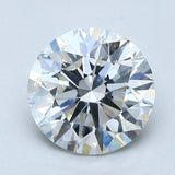 1.5 Carat Round - Natural Diamond - 1.71 - G - SI1 - EX - EX - EX