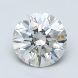 1 Carat Round Cut Natural Diamond - J SI2 - 1.29ct - EX Cut Grade