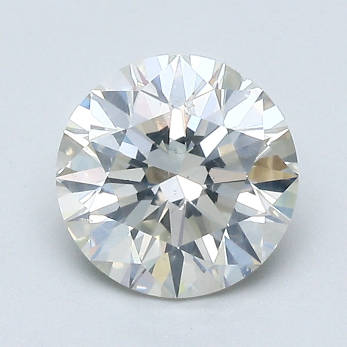 1 Carat Round Cut Natural Diamond - J SI2 - 1.29ct - EX Cut Grade