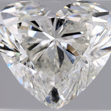 1.5 Carat Heart - Natural Diamond - 1.54 - J - SI2 - VG - VG