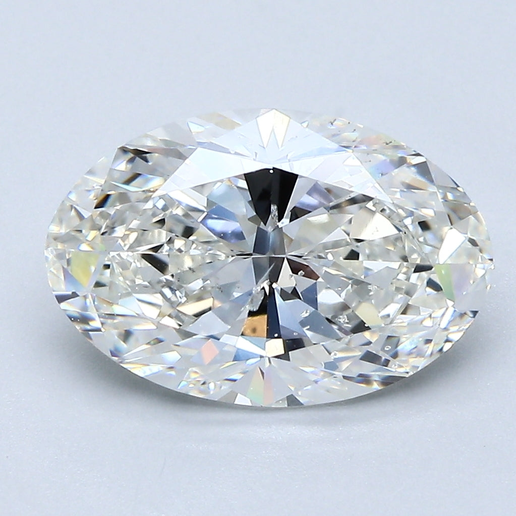 3.5 Carat Oval Cut Natural Diamond - G SI2 - 3.51ct - VG Cut Grade