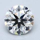 3 Carat Round - Natural Diamond - 3 - G - VS1 - VG - EX - EX
