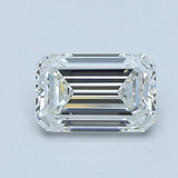 1 Carat Emerald - Natural Diamond - 1.2 - H - VVS1 - EX - EX