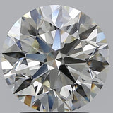 2 Carat Round - Natural Diamond - 2.19 - K - VVS2 - EX - EX - EX