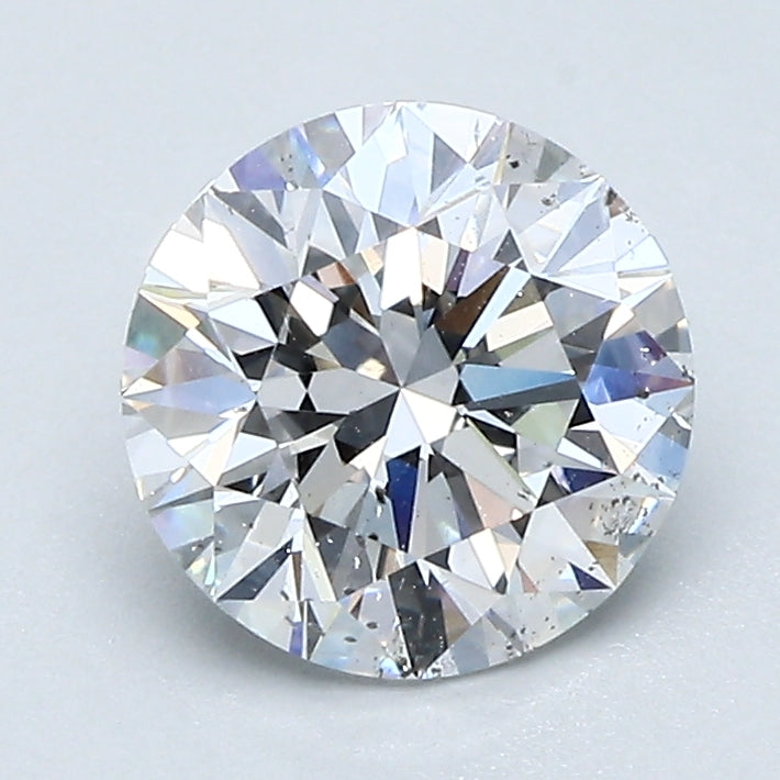 1.5 Carat Round Cut Natural Diamond - D SI1 - 1.51ct - EX Cut Grade