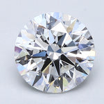 2 Carat Round Cut Natural Diamond - E VVS1 - 1.8ct - EX Cut Grade