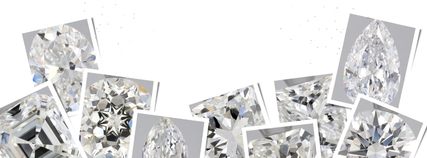 Variety of loose diamonds shapes for sale online